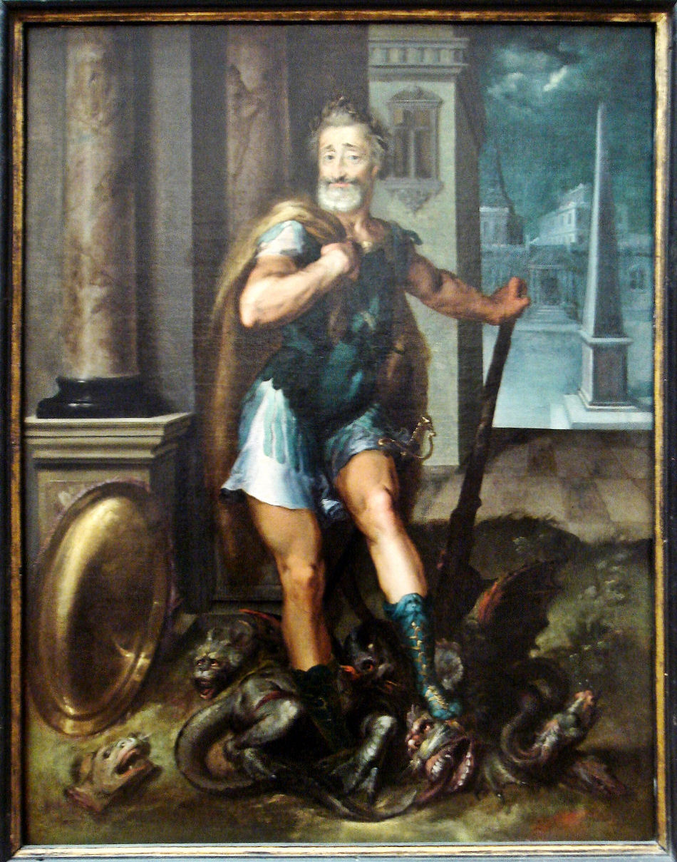 Henry_IV_en_Herculeus_terrassant_l_Hydre_de_Lerne_cad_La_ligue_Catholique_Atelier_Toussaint_Dubreuil_circa_1600
